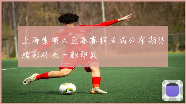 上海崇明大区赛赛程正式公布期待精彩对决一触即发